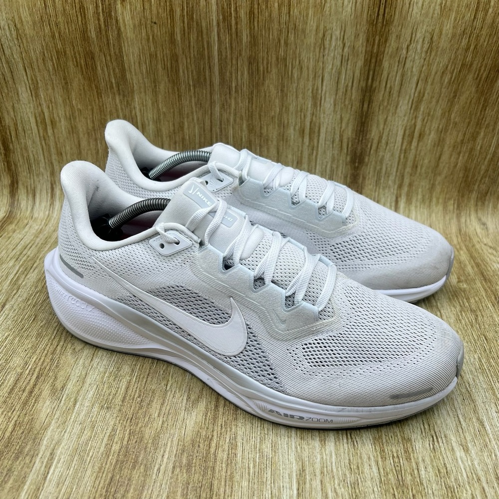 Nike Air Zoom Pegasus 41 Men's Size 12 Pure Platinum Running Shoes FD2722-102
